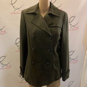 Signature Larry Levine. Size 6. Double Breasted Lined Tailored Jacket. WTC